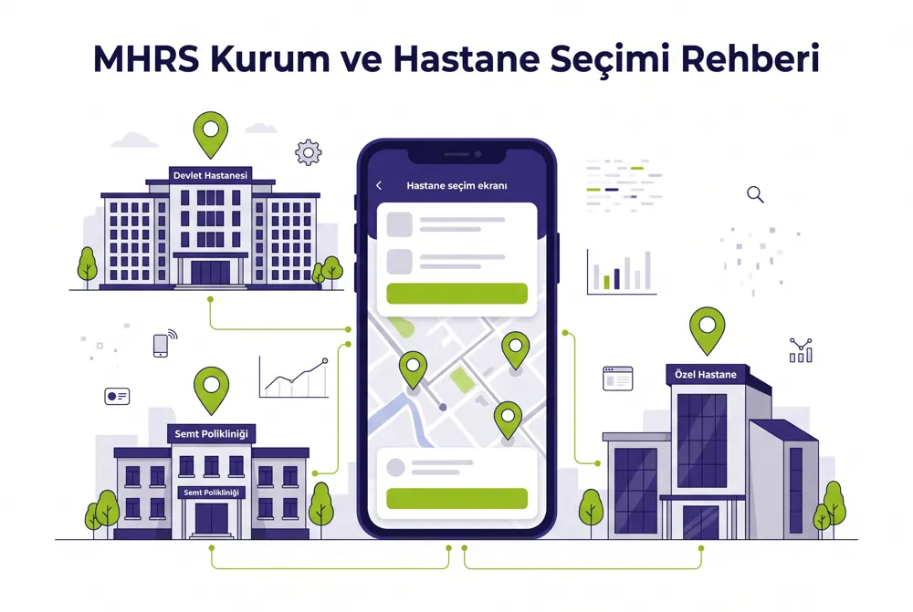 MHRS Kurum Seçimi: Hastane ve Poliklinik Bulma Rehberi