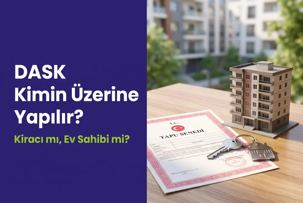 DASK Kimin Üzerine Yapılır? Kiracı, Ev Sahibi, Hisseli Tapu