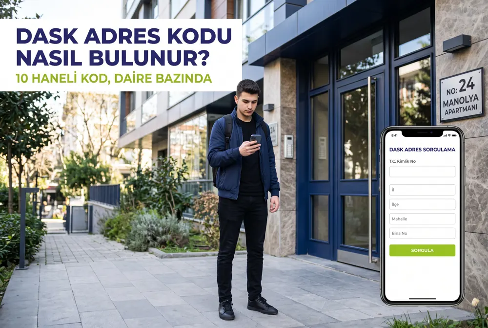 DASK Adres Kodu Nedir, Nasıl Bulunur? Adım Adım Rehber