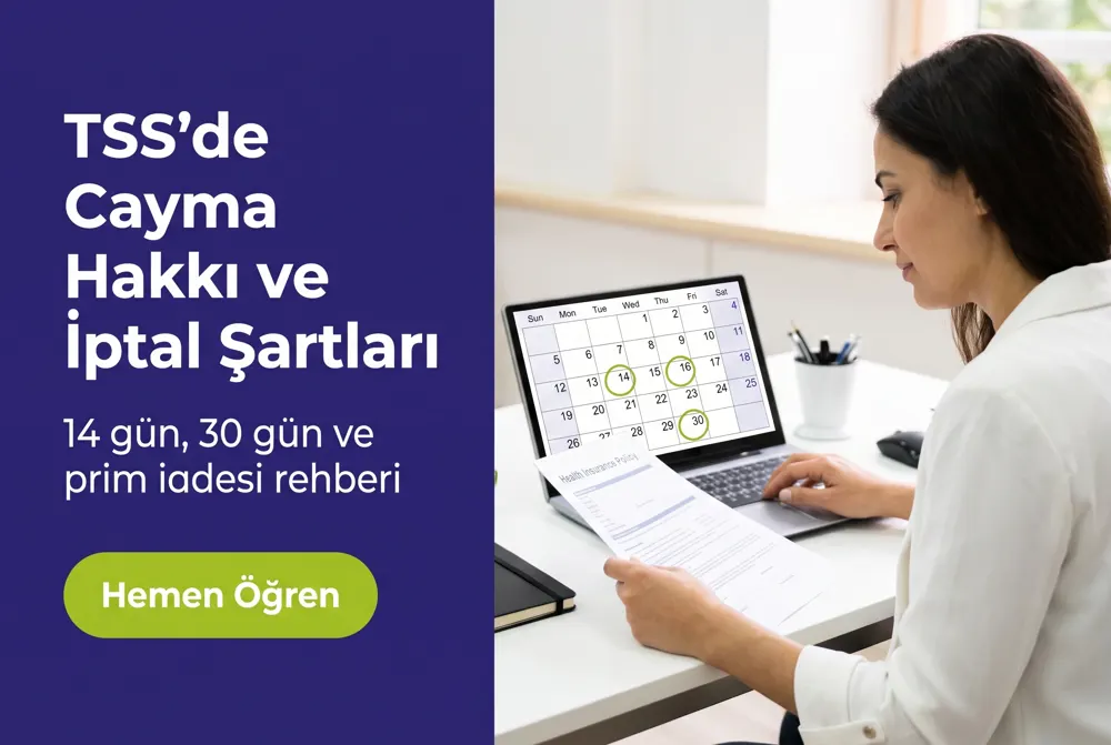 Tamamlayıcı Sağlık Sigortası İptal Şartları ve Cayma Hakkı