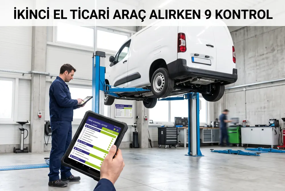 İkinci El Ticari Araç Alırken Sigorta ve Kontrol Rehberi