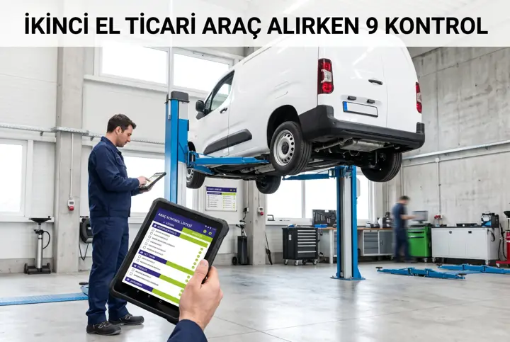 İkinci El Ticari Araç Alırken Sigorta ve Kontrol Rehberi