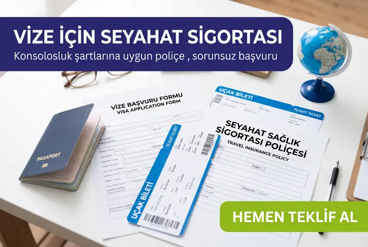 Vize İçin Seyahat Sigortası: Konsolosluğun Aradığı 6 Şart