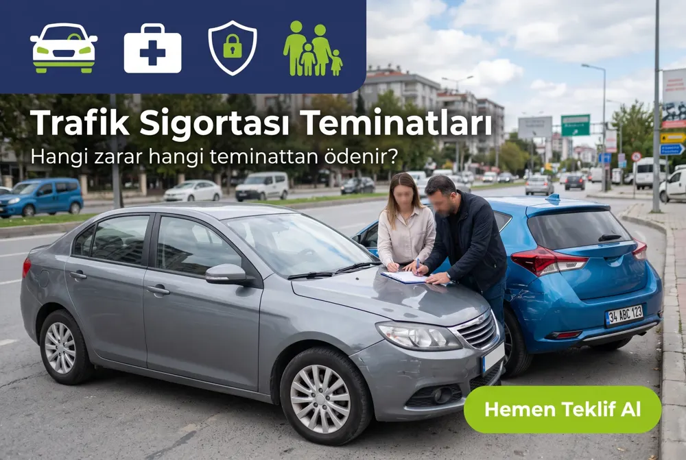 Trafik Sigortası Teminatları: Hangi Zarar Ödenir?