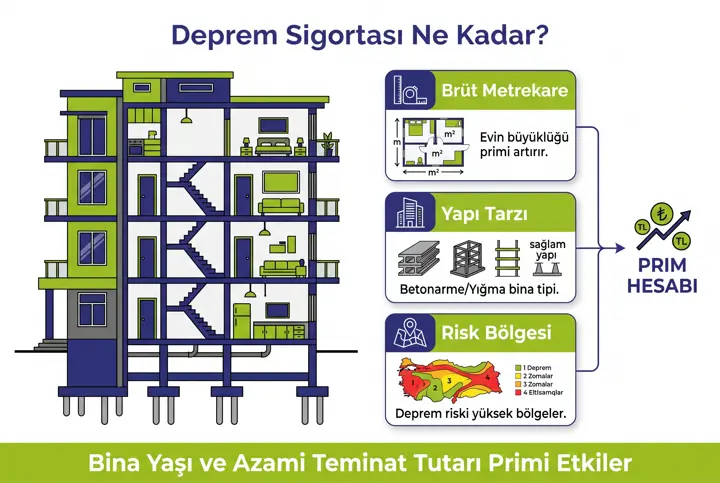 Deprem Sigortası Ne Kadar? Primi Belirleyen 5 Faktör