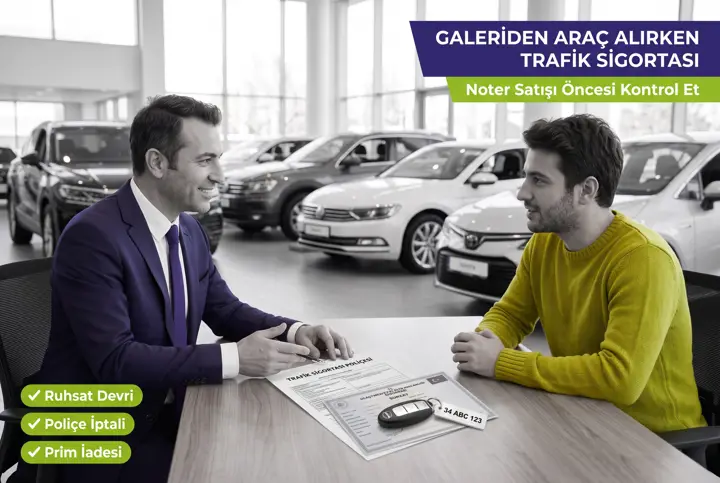 Galeriden Araç Alırken Trafik Sigortası Rehberi