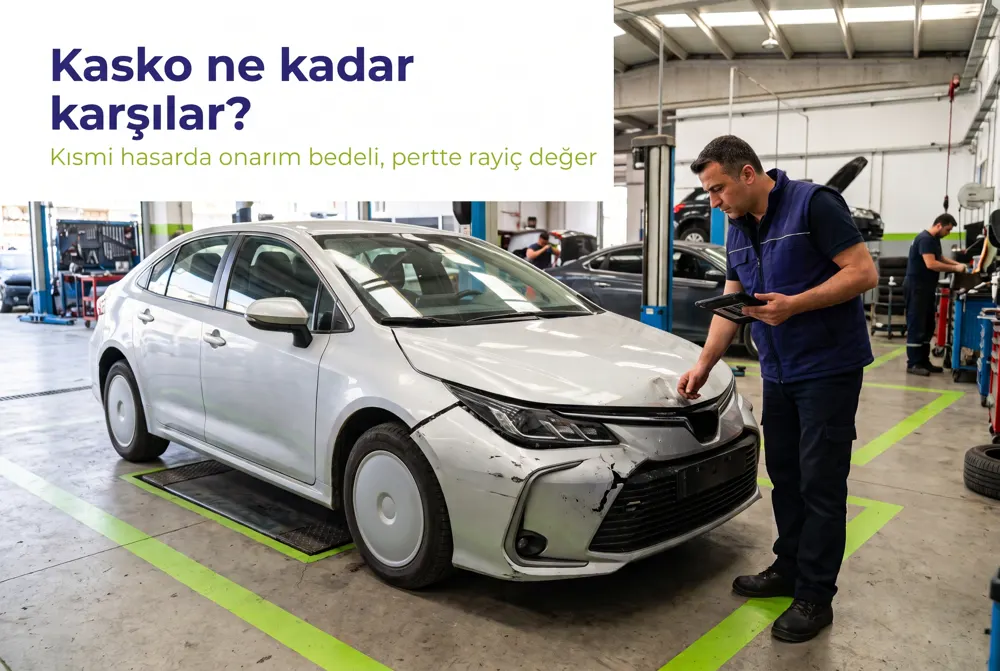 Kasko Ne Kadar Karşılar? Hasar, Pert ve Limit Rehberi