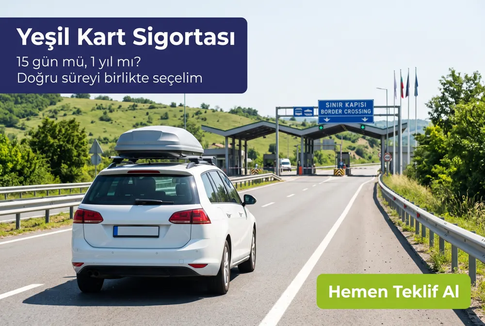 Yeşil Kart Sigortası Süresi: 15 Gün mü, 1 Yıl mı Seçmeli?