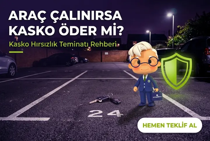 Kasko Hırsızlık Teminatı: Araç Çalınırsa Kasko Öder mi?