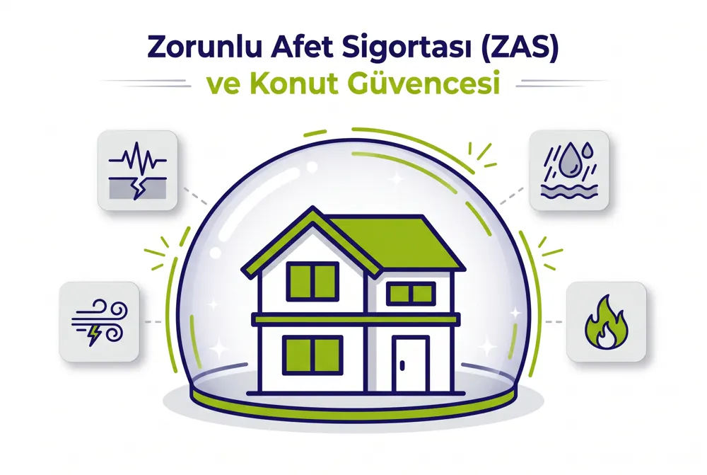Zorunlu Afet Sigortası (ZAS) Nedir? DASK ve Konut Farkı