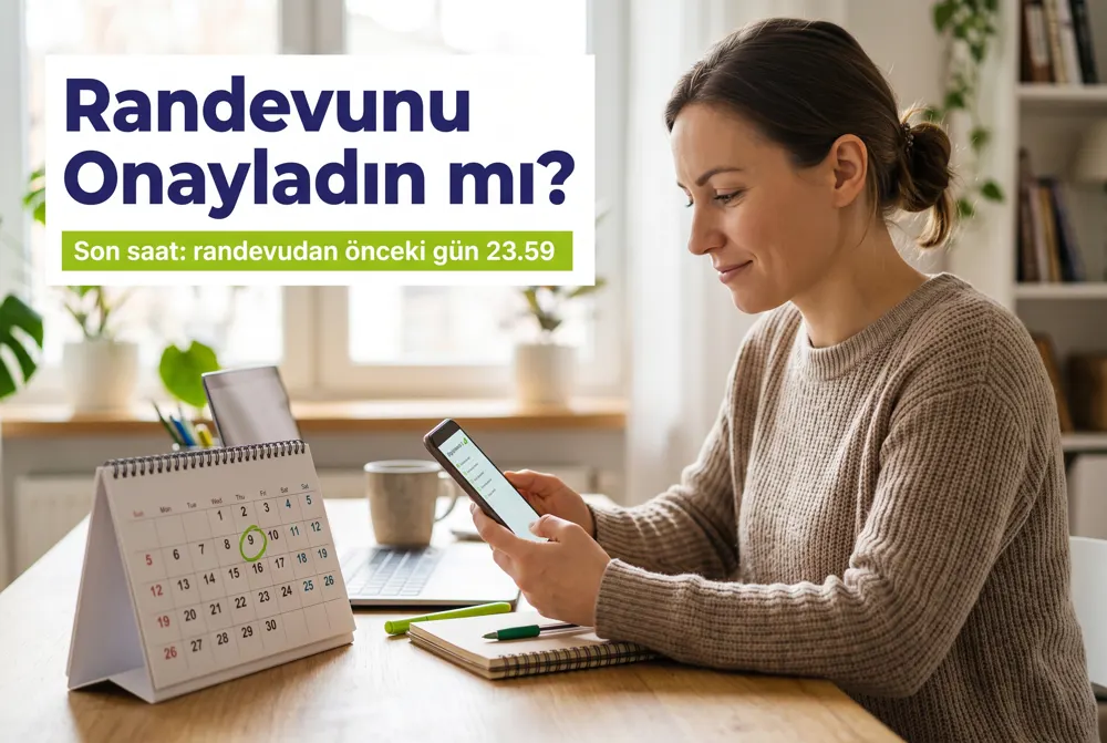 MHRS Randevu Onaylama: Son Saat, Adımlar ve Kısıtlama
