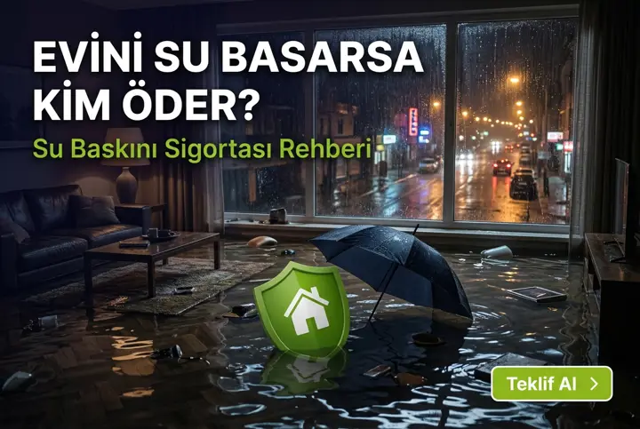 Su Baskını Sigortası: Evini Su Basarsa Kim Öder?