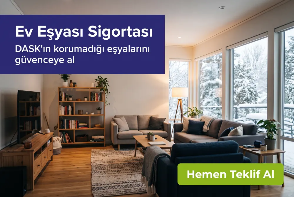 Ev Eşyası Sigortası: Eşyalarını Doğru Bedelle Koru