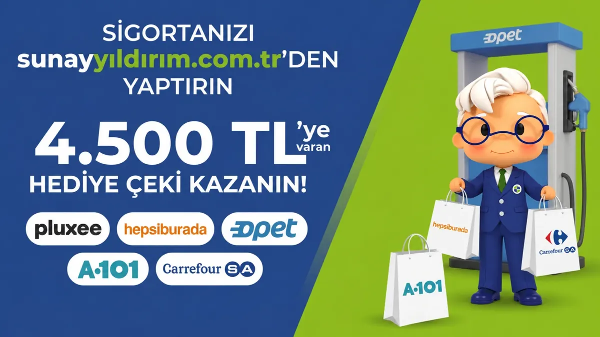 Sunay Yıldırım Sigorta - Pluxee Kampanya Koşulları