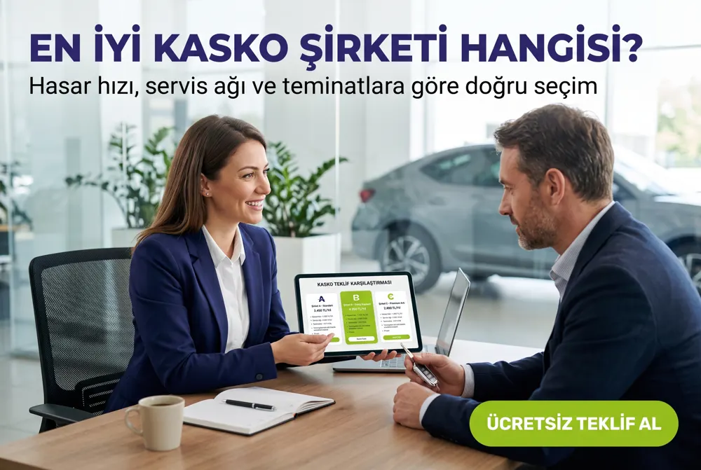 En İyi Kasko Şirketi Hangisi? 2026'da 7 Seçim Kriteri